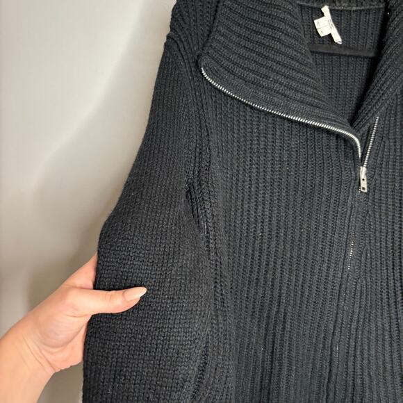 Helmut Lang Asymmetric Zip Wool Sweater - Picture 6 of 9